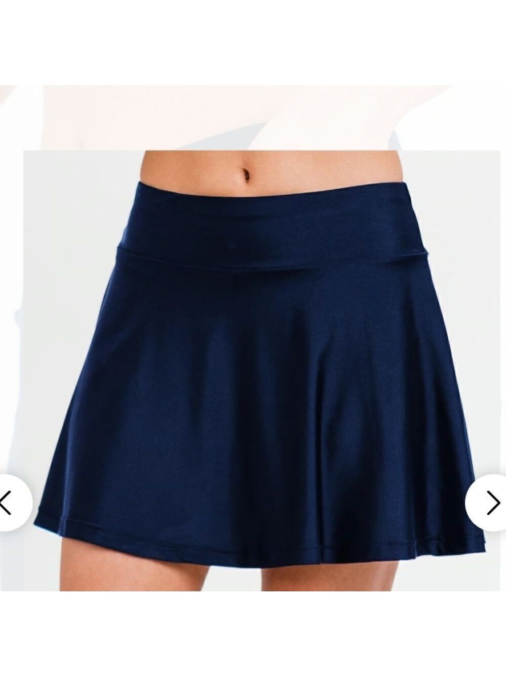 826 NWT Modli Flowy Swim Skort With Shorts Size 1X